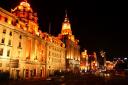 The bund in de avond