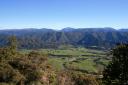 Uitzicht vanaf Harwoods lookout